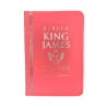 Bíblia Sagrada | King James Atualizada | Zíper | Rosa