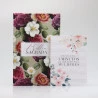 Kit Bíblia NVI Slim Floral Roxa + Devocional 3 Minutos de Sabedoria Para Mulheres Floral Branca | Persevere Com Cristo