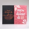 Kit 2 Livros Meu Diário de Fé | Casal de Oração | Pétalas
