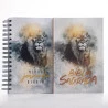 Kit Bíblia Minha Jornada com Deus NVI Leão Dourado + Planner Masculino Leão Dourado | Métodos Sábios 