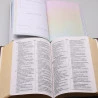 Kit Bíblia NVI Letra Hipergigante Estrela de Davi + Devocional Eu e Deus Leão Dourado | Divina Sabedoria 