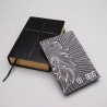 Kit Bíblia de Estudo NVT | Luxo | Preta + Devocional Eu e Deus Leão Prata | Coração Quebrantado 