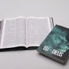 Kit Bíblia NVI Slim + Devocional Eu e Deus | Leão Azul | Amor a Palavra 