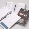 Kit Bíblia do Homem + Planner Masculino Dourado + Devocional Spurgeon | Paz Perfeita