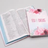 Kit Bíblia NVI Slim Florescer + Devocional Eu e Deus | Deus | Amor a Palavra 