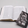 Kit Bíblia de Estudo Anotada Expandida RA | Preta + Devocional Eu e Deus Leão Hebraico | Filho do Pai 