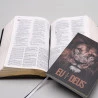 Kit Bíblia de Estudo NVT | Luxo | Preta + Devocional Eu e Deus | Eu Sou | Coração Quebrantado 