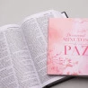 Kit Devocional Minutos de Paz | Rosa + Bíblia Grife e Rabisque | Capa Dura | Coração | Tempo de Paz