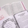 Kit Devocional Minutos de Paz | Rosa e Azul + Abas Adesivas Deus + Bíblia | RC | Slim | Deus | Paz que Governa