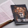 Kit Bíblia do Pregador RC | Marrom Claro/Escuro + Devocional Eu e Deus Isaías | Paz Verdadeira