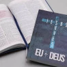 Kit Bíblia do Pregador RC | Azul Claro/Escuro + Devocional Eu e Deus Jesus Saves | Paz Verdadeira 