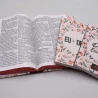 Kit Bíblia RC Jumbo | Harpa Avivada + Eu e Deus + Abas Adesivas | Lettering | Vivendo Pela Fé 