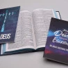 Kit Bíblia KJA Slim Jesus Saves + Eu e Deus + Abas Adesivas Nébula | Caminhando Com Ele 