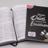 Kit Bíblia de Estudo da Mulher Segundo o Coração de Deus | AS21 | Flores Cruz + Guia Bíblico | Conectada com Deus