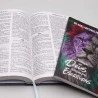 Kit Bíblia ACF Gigante Jesus Saves + Abas Adesivas Leão de Judá | Poder Divino 