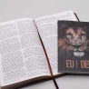 Kit Nova Bíblia Viva Marrom + Devocional Eu e Deus Eu Sou | Oração Divina 