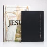 Kit Bíblia de Estudo Anotada Expandida RA Preta + Enciclopédia Histórica da Vida de Jesus | Tempo e Eternidade