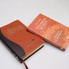 Kit Bíblia do Pregador RC | Marrom + Teologia da Salvação | Charles Spurgeon | Maravilhas de Deus 