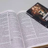 Kit Bíblia de Estudo KJA Letra Hipergigante | Vintage + Devocional Palavras de Jesus em Vermelho | Isaías | Palavras Cheias de Poder