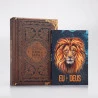 Kit Bíblia de Estudo KJA Letra Hipergigante | Vintage + Devocional Eu e Deus Alfa e Ômega | Adorável Sabedoria 