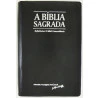 A Bíblia Sagrada | ACF | Letra Normal |  Luxo | Veneza | Preta | Zíper | índice