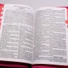 Bíblia Sagrada | RC | Harpa Avivada e Corinhos | Letra Hipergigante | Capa Pu | Pink | Índice | Zíper